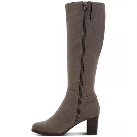 Giani Bernini Gray Adonnys Memory-Foam Dress Boots - Picture 5 of 8